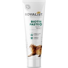 Royalist Biotin Paste+ | Kedi Tüy ve Deri Sağlığı Macunu – Çinko & Omega-3 Içerikli - 100GR