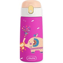 SipnJoy - Sipsquad Çocuk Su Termosu | 480 ml - Jolly Elephant (5 Adet)