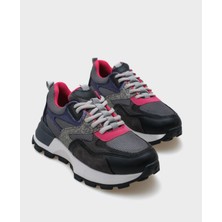 Hg.Aksesuar Kadın Ortopedik Bağcıklı Günlük Spor Ayakkabı