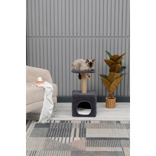 Feyza Design Yıkanabilir Kedi Tırmalama ve Oyun Evi, Eğlence ve Konfor Için Mükemmel
