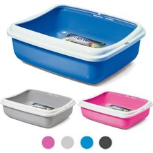 Feyza Design Büyük Kedi Tuvalet Kabı ve Kürek Seti, 50X40X14.5 Cm, Hediye Fırsatı