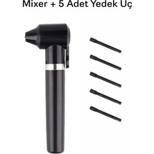 Valor Dövme Pigment & Boya Karıştırıcı | Siyah Pigment Mixer + 5 Adet Yedek Uç