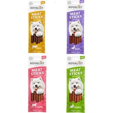 Royalist Meat Sticks – Lezzetli ve Besleyici Köpek Ödül Çubukları 4'lü Karma Paket