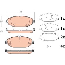 Ölmez Oto Yedek Parça Dısk Balata Mercedes C-Class 2013 On