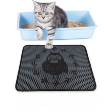 Feyza Design Yumuşak ve Dayanıklı Kedi Kumu Paspası, Hijyenik Kullanım Kolaylığı Sağlar