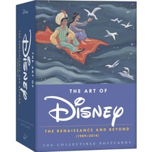 Storemax The Art Of Disney: The Renaissance And Beyond (1989 - 2014) 100 Collectible Postcards (Disney Postcards, Cute Postcards For Mailing, Fun Postcards For Kids)