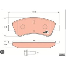 Ölmez Oto Yedek Parça Dısk Balata PEJO-307-PRT Ym GDB1463