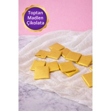 Belchocolate Altın Sargılı Sütlü Madlen 70 Adet Ikramlık Çikolata
