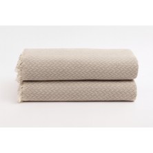 Gön Ev Tekstili Tekli Balıksırtı Desenli Dokuma Koltuk Örtüsü – 170X210 cm