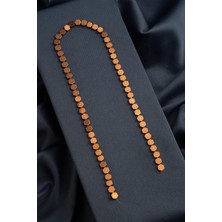 Hematit Doğal Taş Kahverengi Altıgen Kesim 6X6MM Dizi