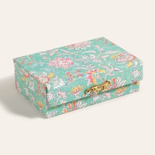 Zsa Zsa Zsu Meılın Pvc Takı Kutusu 18x12.5x6 Cm Yeşil