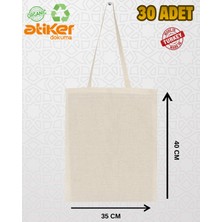 Atiker Dokuma Ham Bez Çanta Çok Amaçlı 35X40CM 30 Adet