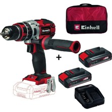 18V Darbeli Matkap Seti, 2x2.5 Ah Pil ve Bez Çanta ile