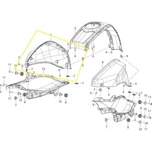 Qj SRK125R Depo Yan Grenejı Mavi/siyah  Sağ