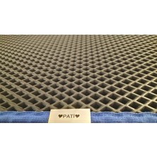 Feyza Design Çift Katlı Eva Kedi Kumu Paspası, 70X100 Cm, Isimlikli ve Dayanıklı