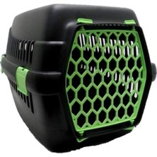 Feyza Design Yeşil Renkli Kedi ve Köpek Taşıma Kutusu, Güvenle Taşıma Için Perfect