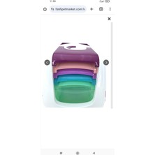 Feyza Design Şık ve Pratik Kapalı Kedi Tuvaleti, Temizlik ve Konfor Sunar