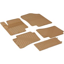 Image Hyundai Accent Blue Sedan (2011 - 2018) Kauçuk Oto Paspas Bej