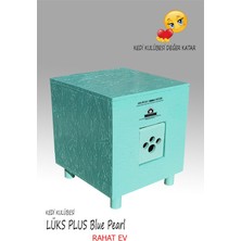 Feyza Design Mavi Pearl Plus Kedi Evi, Şık ve Konforlu Tasarım
