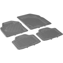 Image V-Concept Yarı-Üniversal (Tüm Modeller) Kauçuk Oto Paspas Gri