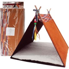 Feyza Design Rüya Avcısı Kedi Evi 45X45X47 Cm, Konforlu ve Şık Kedi Evi