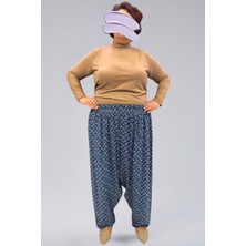 She Best Çıtır Desenli Viskon Kumaş Kadın Şalvar