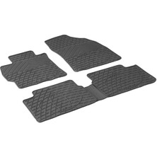 Image Toyota Auris HB (2007 - 2012) Kauçuk Oto Paspas Gri