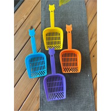 Feyza Design Yumuşak ve Dayanıklı Kedi Kumu Küreği, Pratik Temizlik Araçları