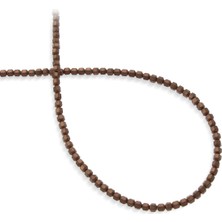 Hematit Doğal Taş Mat Kahverengi 3X3MM Dizi