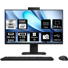 Asus V400 Intel Core I7 13620H 96GB 4tb SSD 23.8" Fhd W11P All In One Bilgisayar & Per4 USB Bellek V440I716512B0DP420