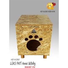 Feyza Design Yumuşak ve Şık Kedi Kulübesi, Rahat ve Güvenli Kullanım Sağlar