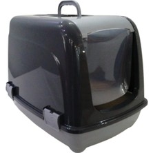 Feyza Design Konforlu ve Hijyenik Kapalı Kedi Tuvaleti, Pratik Kullanım Sağlar