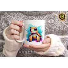 Willow Store Sevimli Kaplumbağa 14 Figürlü Porselen Kupa Bardak,yüksek Kalite,hediyelik