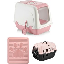 Feyza Design Kedi Tuvaleti Başlangıç Seti Xxl, Temizlik ve Konfor Için Ideal