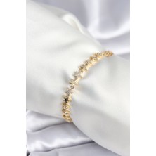 Tegan Pirinç Gold Renk Yıldız Model Kadın Bileklik TG27BB7986
