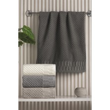 Altınbaşak (4.lü Kutulu Set) %100 Coton Yeni Sezon 50X90CM. Lüks El  ve Yüz Havlu Seti