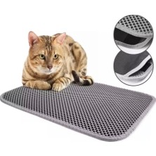 Feyza Design Elekli Kedi Tuvalet Önü Paspası, Temiz ve Hijyenik Kullanım Sağlar