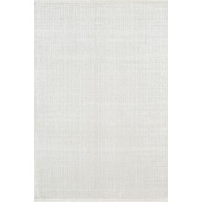 Cotto Home Arven CT020A Krem Beyaz Parlak Makinada Yıkanabilir Modern Salon Mutfak Koridor Halısı