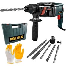 3000W Güçlü Kırıcı Delici Metal Dişli Şanzuman Gri Hammer Drill