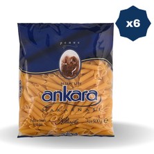 Nuh'un Ankara Ankara Kalem Makarna 500 gr - (6 Adet)