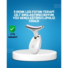 Novis Liora 3 Modlu Boyun ve Yüz Bakım Cihazı – Ems, Temizleme, Sıcak Masaj ve Renkli Işık Terapi Özellikli