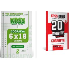 Yediiklim Yayınları Yediiklim 2026 KPSS Genel Kültür Coğrafya Tamamı Çözümlü 20 + 6 D