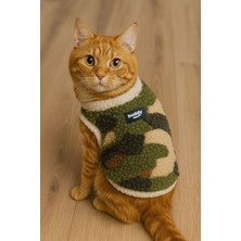 Feyza Design Çift Taraflı Giyilebilir Kedi Yeleği, 1-3 Kg, Rahat ve Şık Tasarım