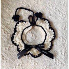 Feyza Design El Örmesi Kedi Tasması, Bandana ve Kolye Şık Tasarım