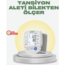 Arthurs Akıllı Bilek Tansiyon Aleti Hem Şarjlı Hem Pilli Kolay Ölçüm