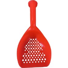 Feyza Design Güçlendirilmiş 30 cm Kedi Kumu Küreği, Dayanıklı Plastik Tasarım