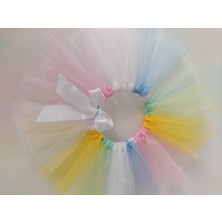 Feyza Design Renkli Kedi Köpek Tütü Etek, Tatlı ve Şık Hayvan Kostümleri