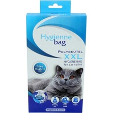 Feyza Design Büyük Boy Kedi Kumu Torbası 10'lu Xxl 55X43X12CM, Pratik ve Temiz Kullanım