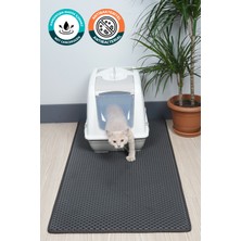 Feyza Design 60X110 cm Hücreli Kedi Kumu Paspası, Temiz ve Konforlu Alan Sağlar