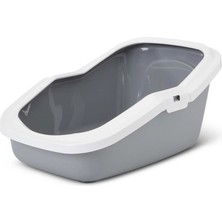 Feyza Design Açık Kedi Tuvaleti, Güvenli ve Konforlu Kullanım, Pratik Temizlik